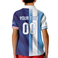 Custom Argentina Cabo Verde 2026 World Football Kid Polo Shirt Forever Pride