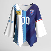 Custom Argentina Cabo Verde 2026 World Football Kimono Sleeve Blouse Forever Pride