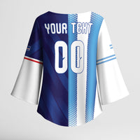 Custom Argentina Cabo Verde 2026 World Football Kimono Sleeve Blouse Forever Pride