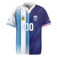 Custom Argentina Cabo Verde 2026 World Football Rugby Jersey Forever Pride