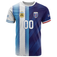 Custom Argentina Cabo Verde 2026 World Football T Shirt Forever Pride