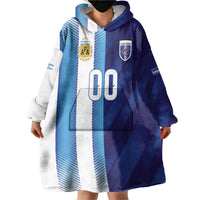 Custom Argentina Cabo Verde 2026 World Football Wearable Blanket Hoodie Forever Pride