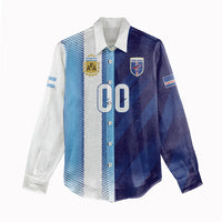 Custom Argentina Cabo Verde 2026 World Football Women Casual Shirt Forever Pride