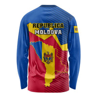 Moldova Independence Day Long Sleeve Shirt Coat of Arms Special Version LT01