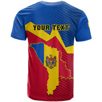 Personalised Moldova Independence Day T Shirt Coat of Arms Special Version - Wonder Print Shop