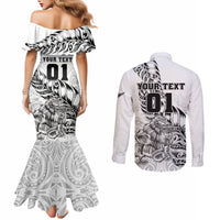custom-new-zealand-silver-fern-rugby-couples-matching-mermaid-dress-and-long-sleeve-button-shirts-aotearoa-kiwi-maori-white-version
