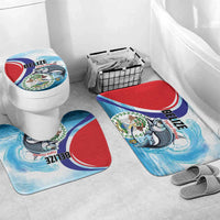 Belize Tarpon Fishing Bathroom Set Belize Where the Silver King Reigns - Wonder Print Shop