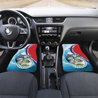 Belize Tarpon Fishing Car Mats Belize Where the Silver King Reigns - Wonder Print Shop
