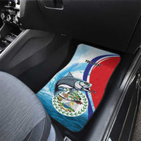 Belize Tarpon Fishing Car Mats Belize Where the Silver King Reigns - Wonder Print Shop