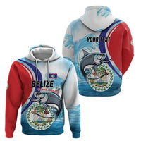 Personalized Belize Tarpon Fishing Hoodie Belize Where the Silver King Reigns - Wonder Print Shop
