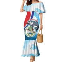 Personalized Belize Tarpon Fishing Mermaid Dress Belize Where the Silver King Reigns - Wonder Print Shop