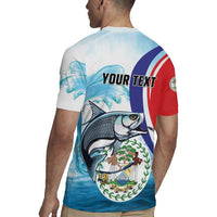 Personalized Belize Tarpon Fishing Rugby Jersey Belize Where the Silver King Reigns - Wonder Print Shop