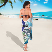 Belize Tarpon Fishing Sarong Belize Where the Silver King Reigns - Wonder Print Shop