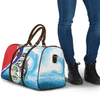 Belize Tarpon Fishing Travel Bag Belize Where the Silver King Reigns - Wonder Print Shop