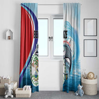 Belize Tarpon Fishing Window Curtain Belize Where the Silver King Reigns - Wonder Print Shop