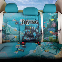 Scuba Diving Back Car Seat Cover Explore The Depths Discover Yourself - Wonder Print Shop