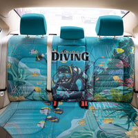 Scuba Diving Back Car Seat Cover Explore The Depths Discover Yourself - Wonder Print Shop