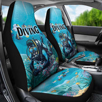Scuba Diving Car Seat Cover Explore The Depths Discover Yourself - Wonder Print Shop