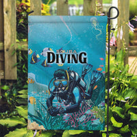 Scuba Diving Garden Flag Explore The Depths Discover Yourself - Wonder Print Shop