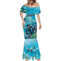 Personalized Scuba Diving Mermaid Dress Explore The Depths Discover Yourself - Wonder Print Shop