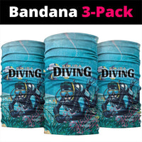 Scuba Diving Neck Gaiter Explore The Depths Discover Yourself LT01