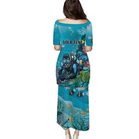 Personalized Scuba Diving Puletasi Explore The Depths Discover Yourself - Wonder Print Shop