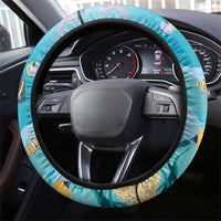 Scuba Diving Steering Wheel Cover Explore The Depths Discover Yourself - Wonder Print Shop