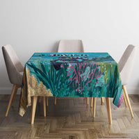 Scuba Diving Tablecloth Explore The Depths Discover Yourself - Wonder Print Shop