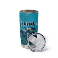 Personalized Scuba Diving Tumbler Cup Explore The Depths Discover Yourself - Wonder Print Shop