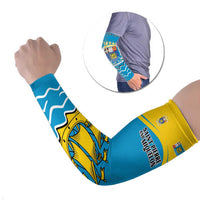 Saint Pierre and Miquelon Arm Sleeves A Mare Labor - Wonder Print Shop