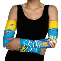 Saint Pierre and Miquelon Arm Sleeves A Mare Labor - Wonder Print Shop