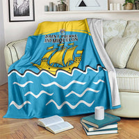Saint Pierre and Miquelon Blanket A Mare Labor - Wonder Print Shop