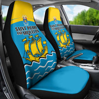 Saint Pierre and Miquelon Car Seat Cover A Mare Labor - Wonder Print Shop