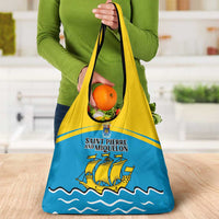 Saint Pierre and Miquelon Grocery Bag A Mare Labor - Wonder Print Shop
