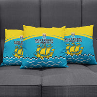 Saint Pierre and Miquelon Pillow Cover A Mare Labor - Wonder Print Shop