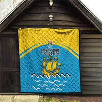 Saint Pierre and Miquelon Quilt A Mare Labor - Wonder Print Shop