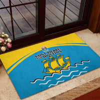 Saint Pierre and Miquelon Rubber Doormat A Mare Labor - Wonder Print Shop