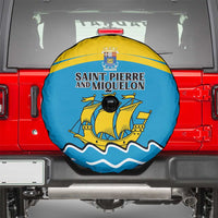 Saint Pierre and Miquelon Spare Tire Cover A Mare Labor - Wonder Print Shop