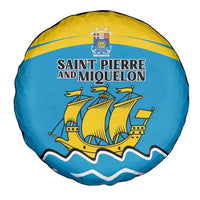 Saint Pierre and Miquelon Spare Tire Cover A Mare Labor - Wonder Print Shop