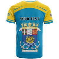 Personalized Saint Pierre and Miquelon T Shirt A Mare Labor - Wonder Print Shop