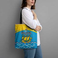 Saint Pierre and Miquelon Tote Bag A Mare Labor - Wonder Print Shop