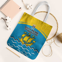 Saint Pierre and Miquelon Tote Bag A Mare Labor - Wonder Print Shop