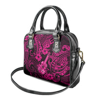 hawaii-ukulele-shoulder-handbag-polynesian-pattern-pink-version