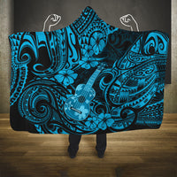 hawaii-ukulele-hooded-blanket-polynesian-pattern-sky-blue-version
