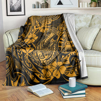 hawaii-fish-hook-blanket-polynesian-pattern-gold-version