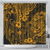 hawaii-king-kamehameha-shower-curtain-polynesian-pattern-gold-version