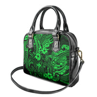 hawaii-king-kamehameha-shoulder-handbag-polynesian-pattern-green-version