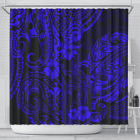 hawaii-king-kamehameha-shower-curtain-polynesian-pattern-navy-blue-version