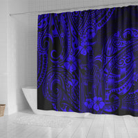 hawaii-king-kamehameha-shower-curtain-polynesian-pattern-navy-blue-version