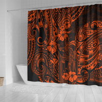 hawaii-king-kamehameha-shower-curtain-polynesian-pattern-orange-version